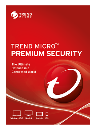 Official Trend Micro Premium Security Product Box Image